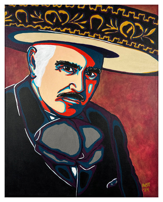 "El Rey" 12" x 16" Original Painting