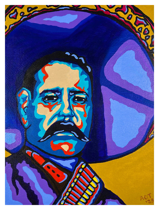 "Pancho Villa" Art Print 8" x 10"